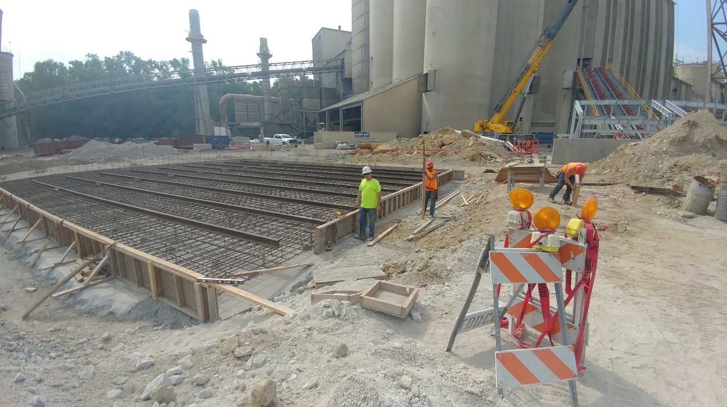 Chemical Gypsum Handling System — Foundation Reinforcement And Formwork (2/9)