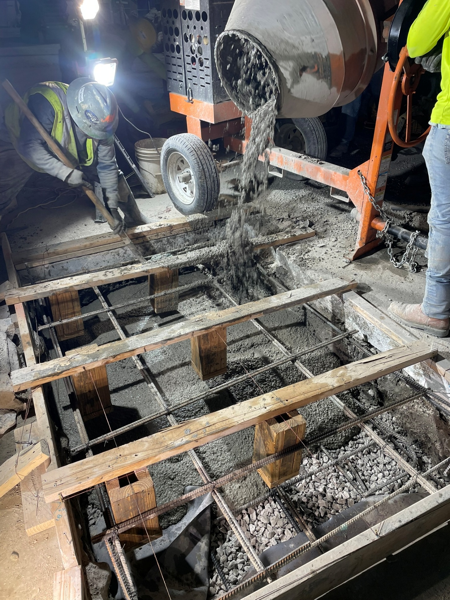 Kiln Feed System — Installation Work Area (4/18)