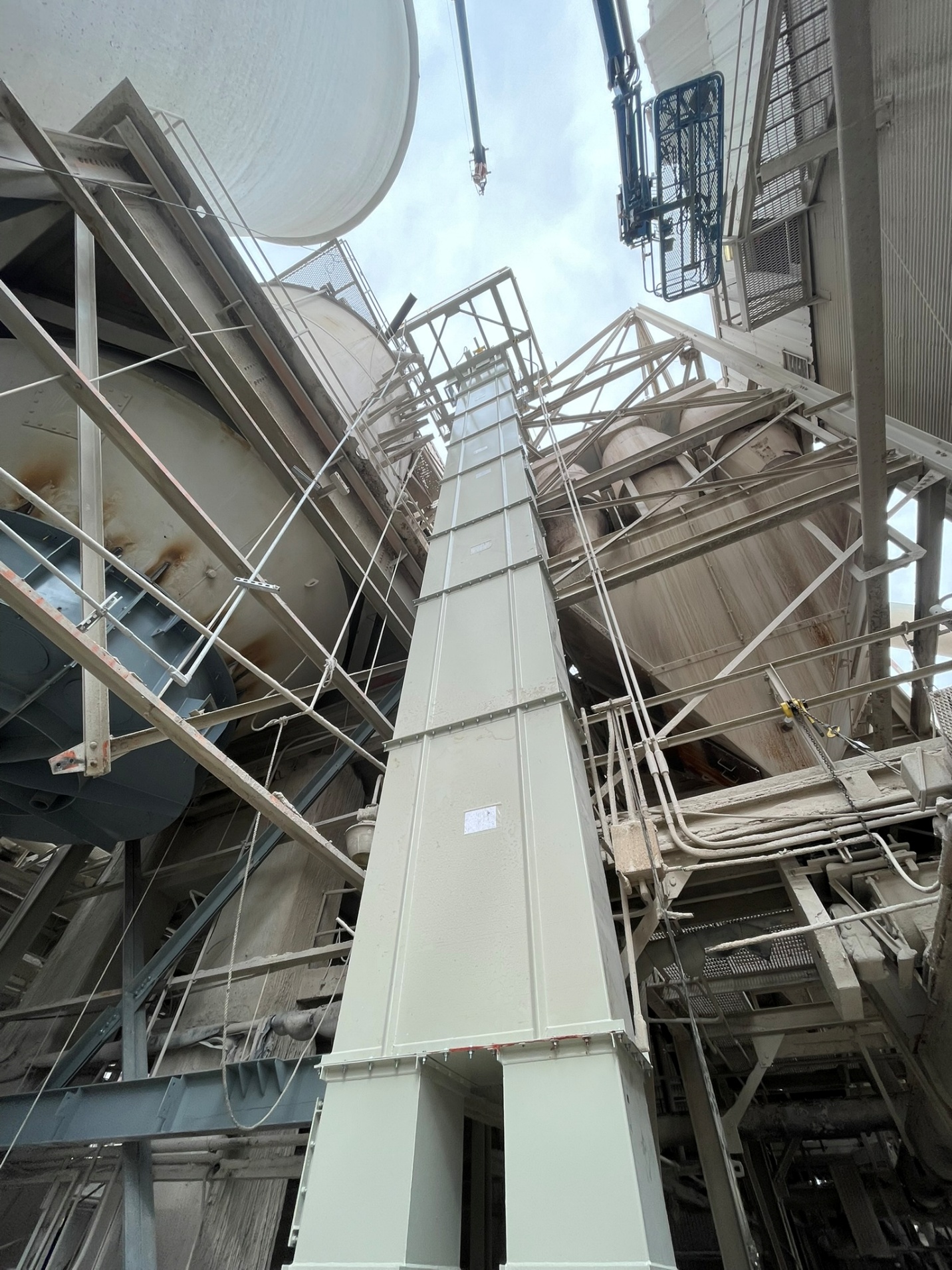 Kiln Feed System — Elevator Structure (5/18)